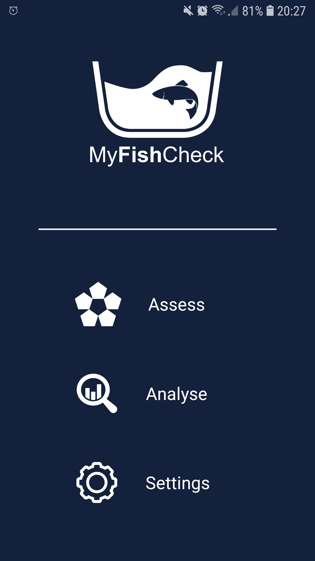 MyFishCheck: A Model to Assess Fish Welfare in Aquaculture